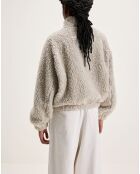 Sweat bouclette Alixe gris