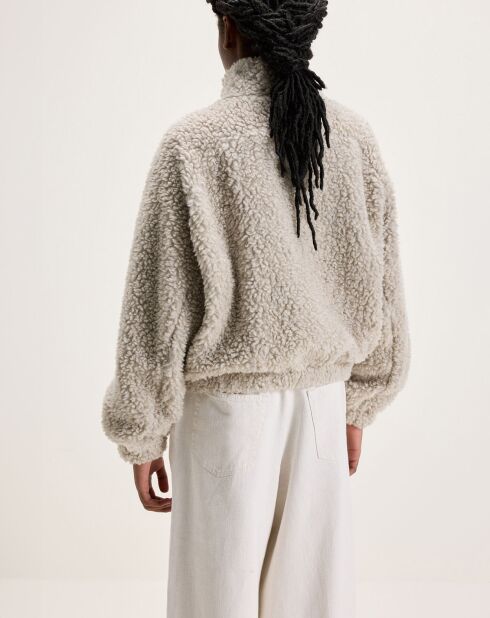 Sweat bouclette Alixe gris