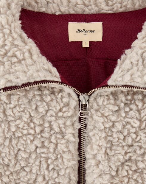 Sweat bouclette Alixe gris