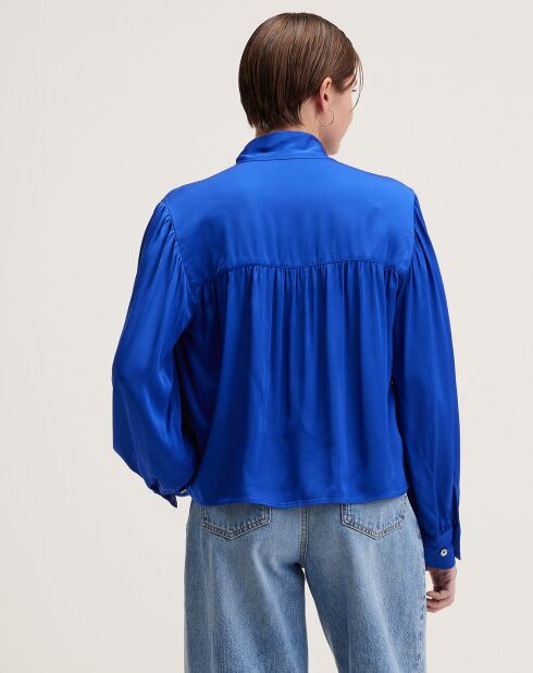 Chemise Pragues lazuli