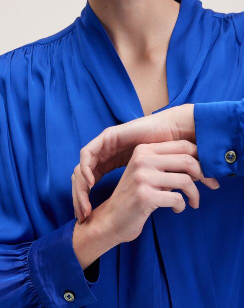 Chemise Pragues lazuli