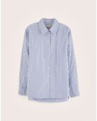 Chemise Gedeon rayée bleue