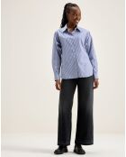 Chemise Gedeon rayée bleue