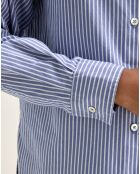 Chemise Gedeon rayée bleue