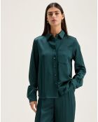 Chemise Pekin hunter