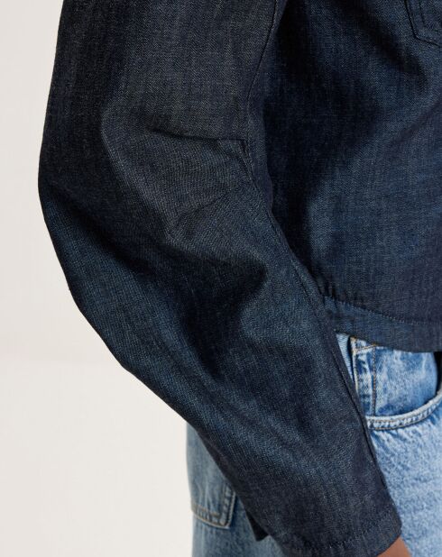 Chemise en jean Kapla 60s stone wash