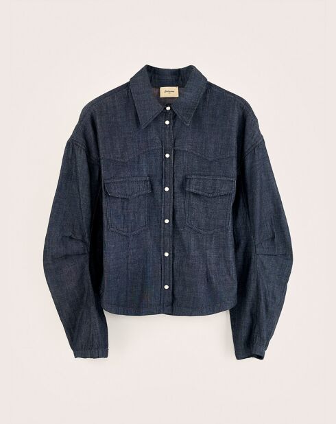 Chemise en jean Kapla 60s stone wash