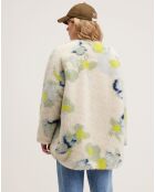 Veste réversible fourrée Hamon blue eyes