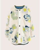 Veste réversible fourrée Hamon blue eyes