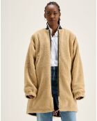 Parka réversible fourrée Helse america/beige