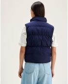 Veste réversible fourrée Hansel naval