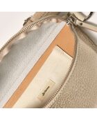 Sac banane en Cuir Rosie doré - 25x16x9 cm