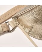 Sac banane en Cuir Rosie doré - 25x16x9 cm