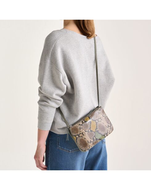 Sac bandoulière en Cuir Skare sea pine - 23x15 cm
