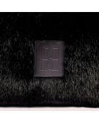 Sac cabas en fausse fourrure Hommie black beauty - 40x60x44 cm