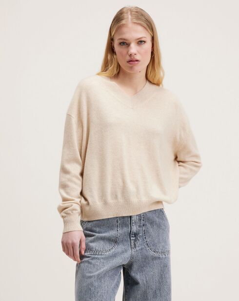 Pull 100% Cachemire Slax oatmeal