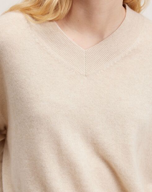 Pull 100% Cachemire Slax oatmeal