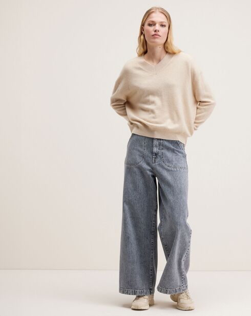 Pull 100% Cachemire Slax oatmeal