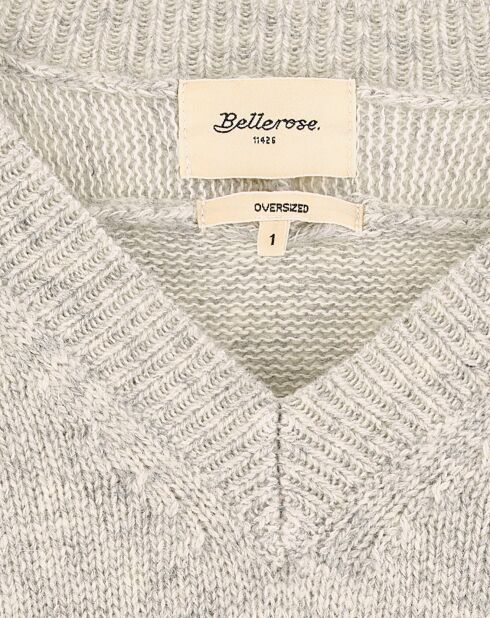 Pull en Laine & Coton Gador oyster