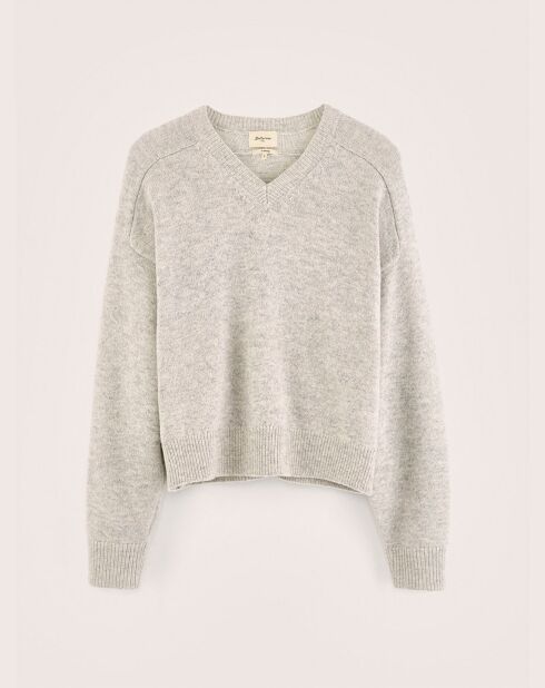 Pull en Laine & Coton Gador oyster