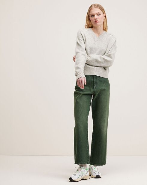 Pull en Laine & Coton Gador oyster