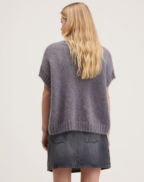 Pull en Mohair mélangé Abevy orage