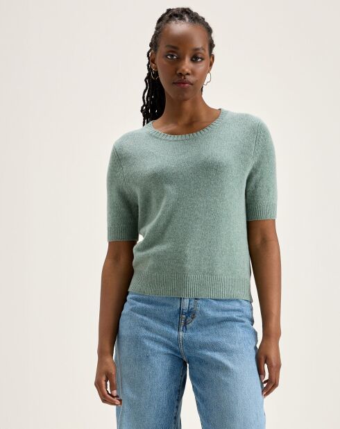 Pull en Laine mélangée Giwco rain blue