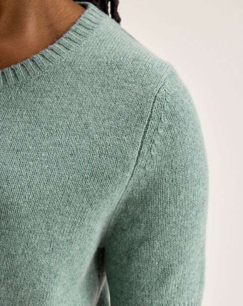 Pull en Laine mélangée Giwco rain blue