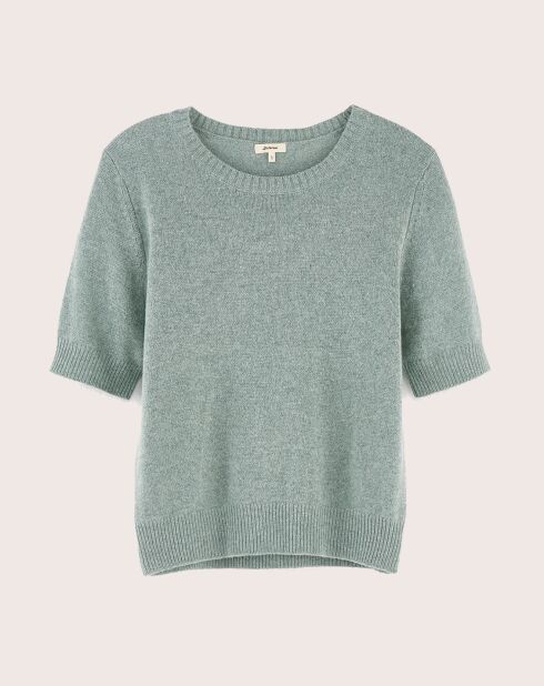 Pull en Laine mélangée Giwco rain blue