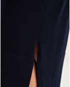 Robe 100% Laine Mérinos Sinc bleu marine