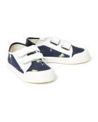 Baskets à Scratchs en Denim