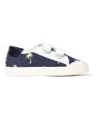 Baskets à Scratchs en Denim