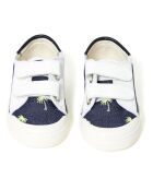 Baskets à Scratchs en Denim