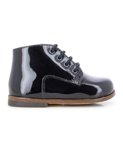 Bottines Zeus Vernies noires