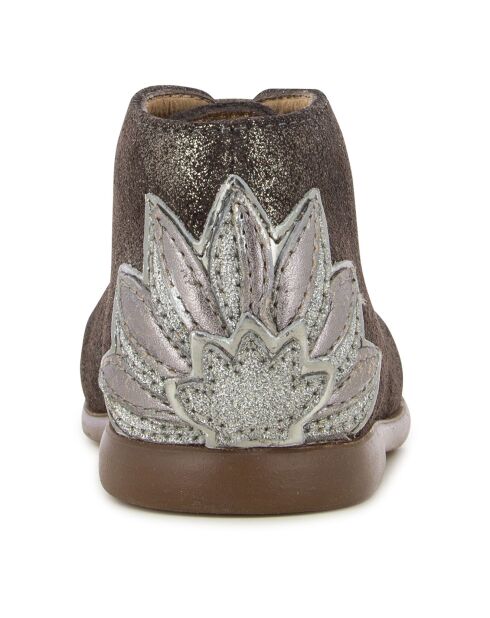 Derbies Nioupi Lotus chocolat