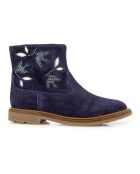 Bottines à Zip Sister Birdy bleu marine