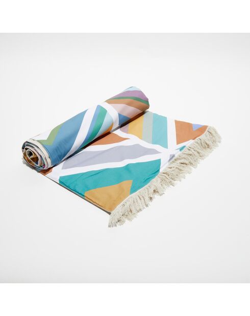 Drap de plage Kikoy maya désert - 90X170 cm