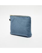 Trousse de toilette en bouclette éponge St Tropez turquin - 28x22 cm