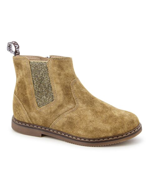 Bottines City JodZip marron clair