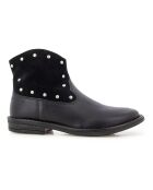 Bottines à Zip Billy Stud noires