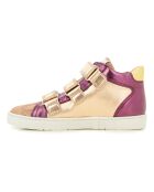 Top Easy Clay Scratch Sneakers, Kupfer/Rosa