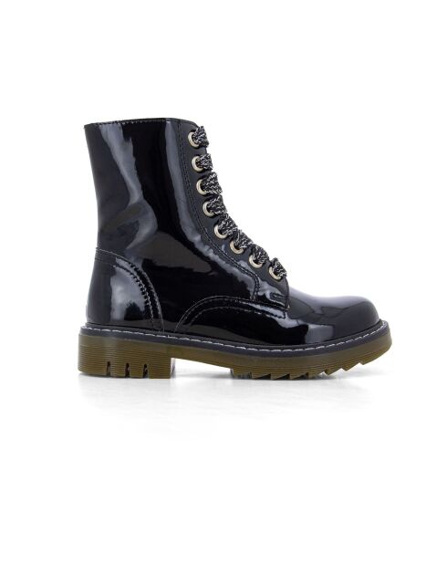 Bottines à Zip Sid Ranger noires