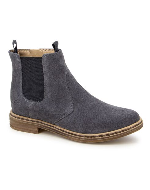 Bottines Brother Jodzip gris anthracite