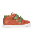 Baskets à Scratchs en Mousse Easy Top x Smallable marron