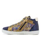 Baskets Top à Zip Zippy bleu marine