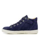 Baskets Top à Zip Fly bleu marine