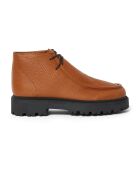 Derbis altos con cordones marrones