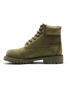 Boots en Suède 6In Premium Colorblock vert olive