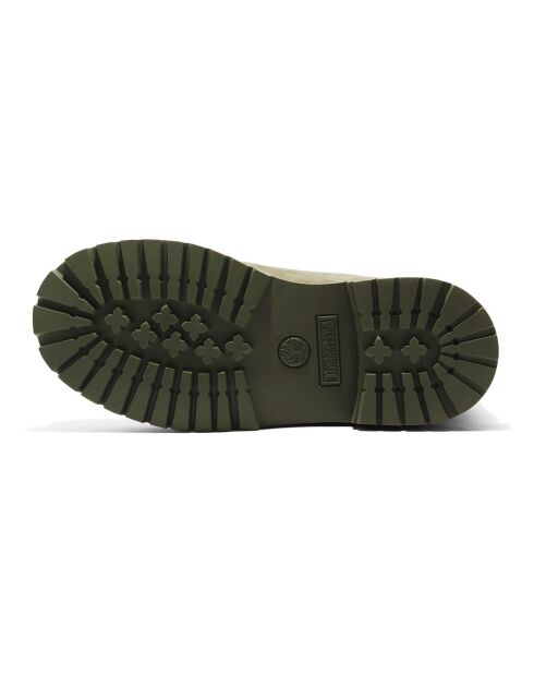 Boots en Suède 6In Premium Colorblock vert olive
