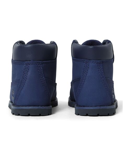 Boots Pokey Pine à Scratchs bleu marine